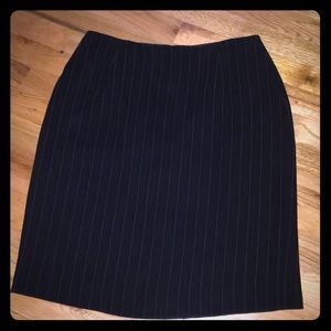 Ann Taylor pinstripes skirt, worn once